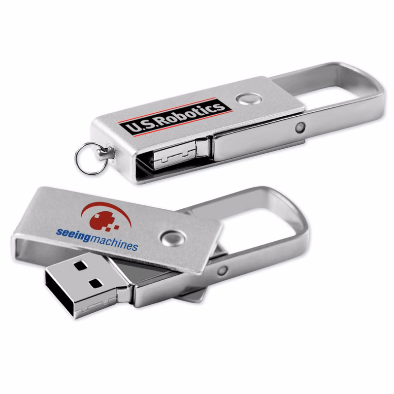 1 GB Executive Metal Swing Drive USB