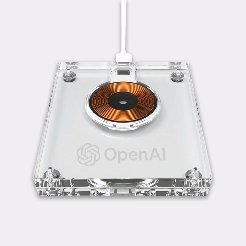Gemini Qi 2.0 - 15w Acrylic Wireless Charger
