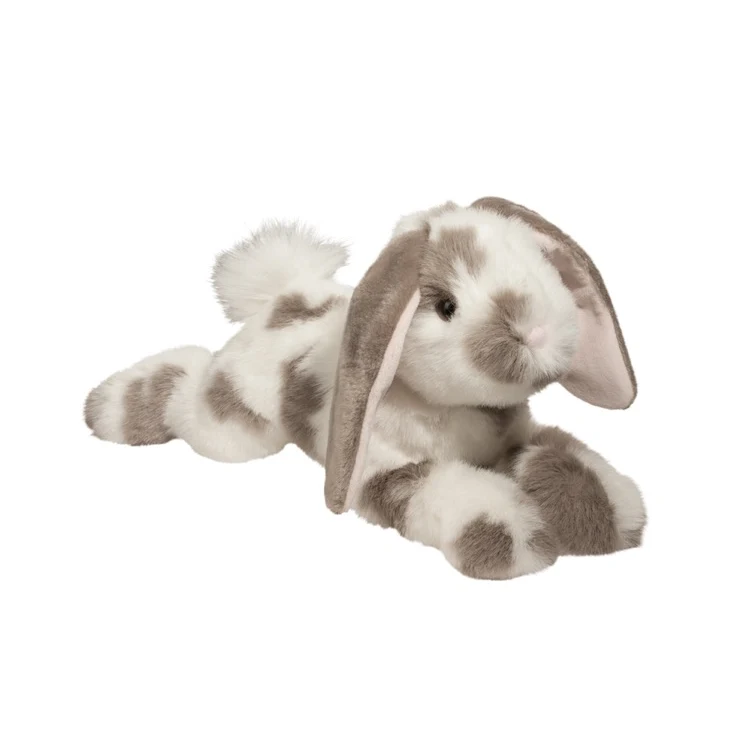 Ramsey DLux Gray Spotted Bunny Stuffed Animal 1