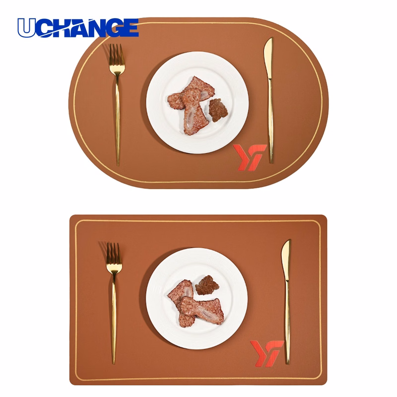 Dining Table PU Leather Place Mats for Home