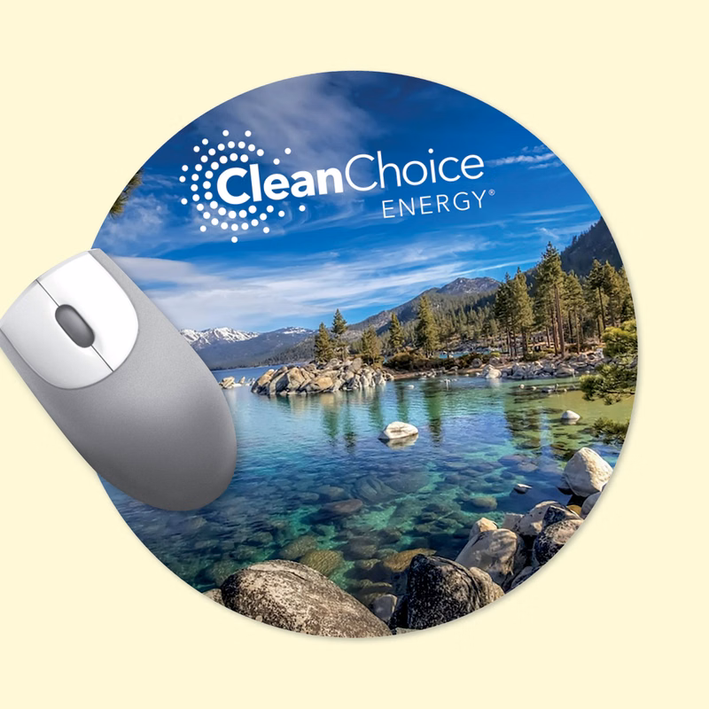 Vynex Heavy Duty 8" Round x1/16" Hard Surface Mouse Pad
