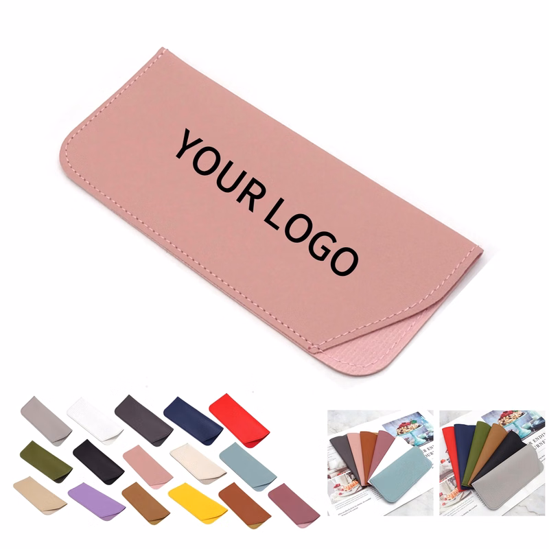 PU Eyeglass Case 6.7x2.76 Inch Soft Interior Protection