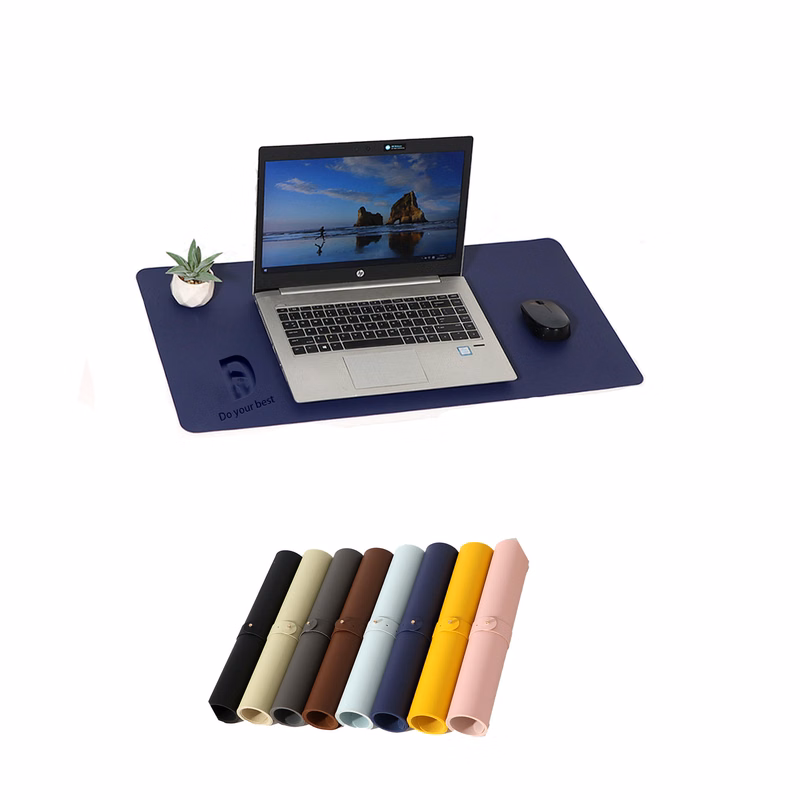 Pu Leather Mouse Pad With Bandage
