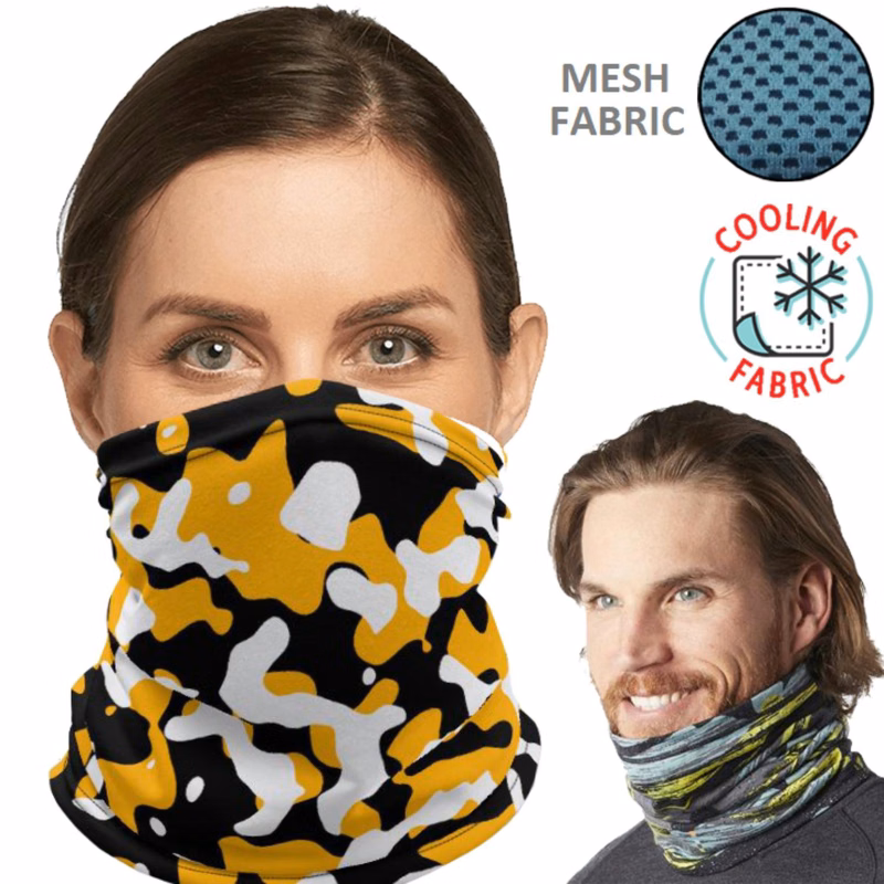 Cooling Neck Gaiter w/ Full Color Logo Bandana
