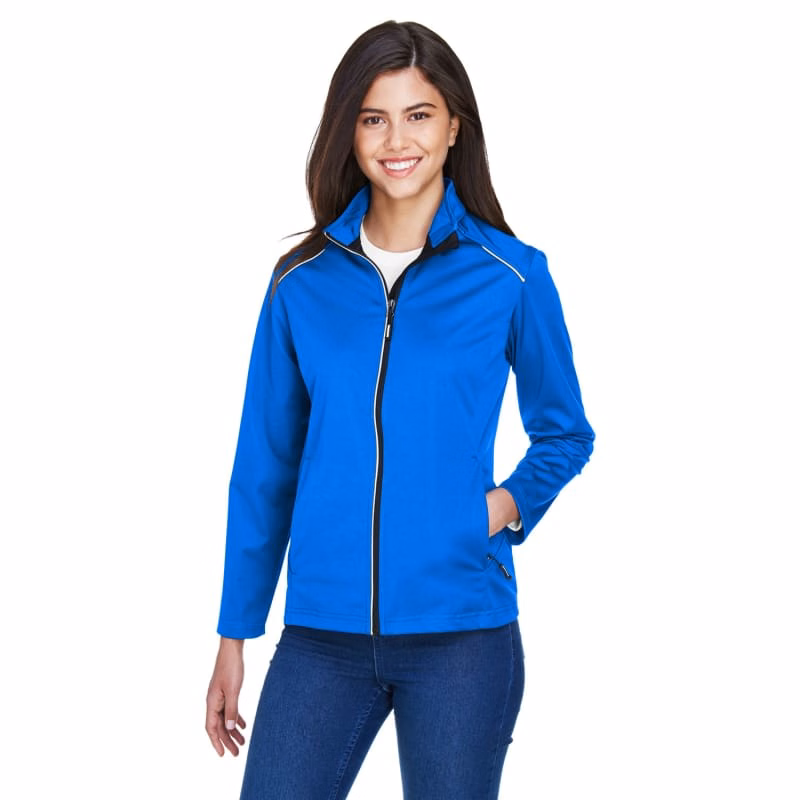 CORE365 Ladies' Techno Lite Three-Layer Knit Tech-Shell