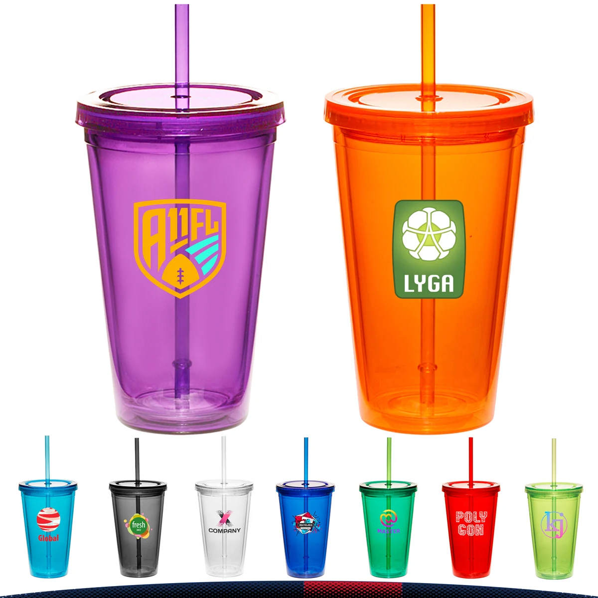 16 oz. Sinon Acrylic Tumblers 1