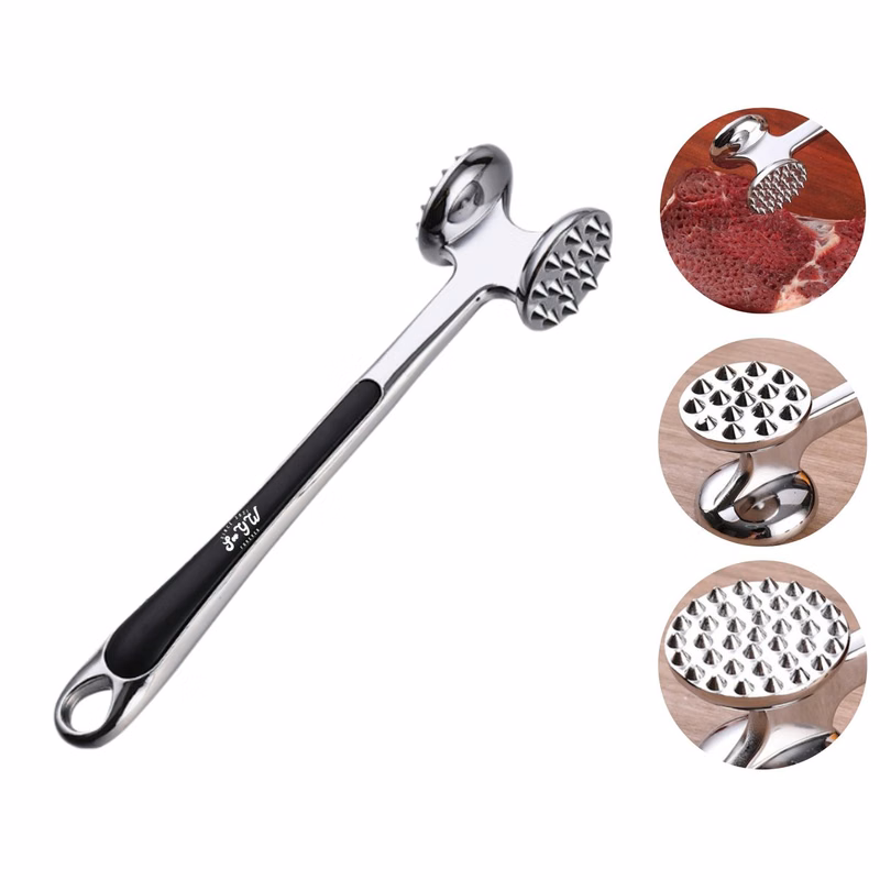 Dual Sided Steak Meat Tenderizer Mallet