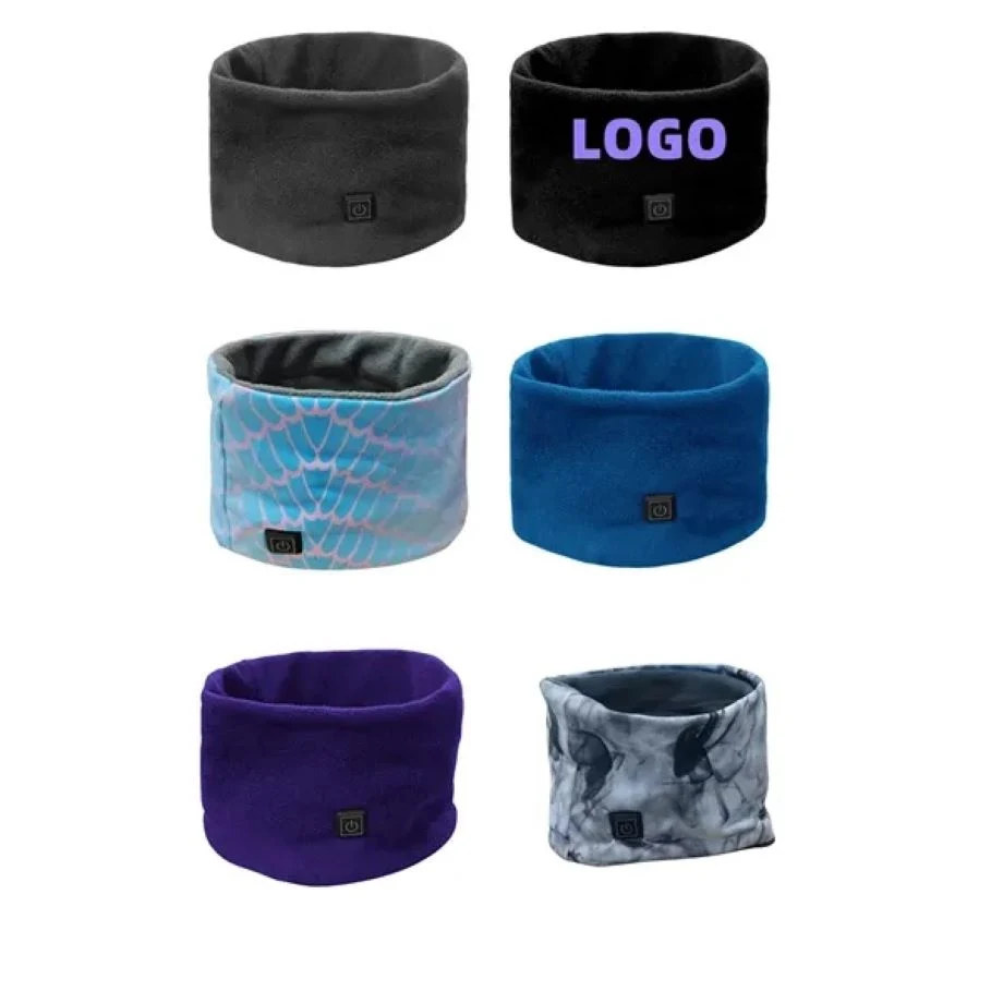USB Rechargeable Heated Neck Warmer / Fleece Scarf 1