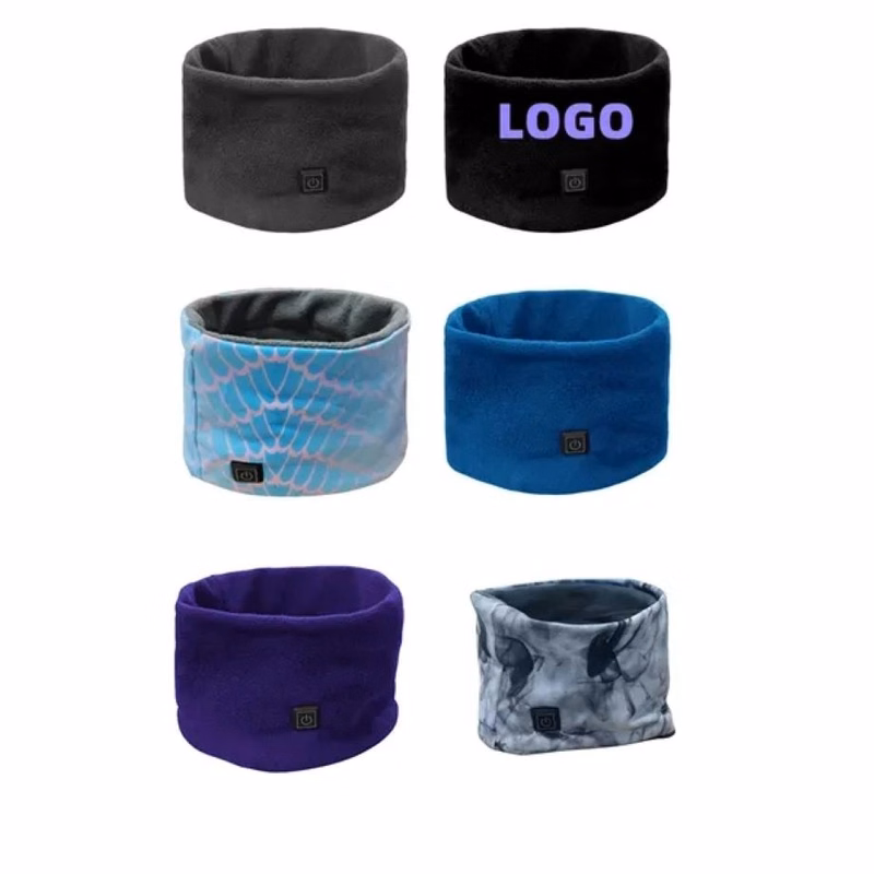 USB Rechargeable Heated Neck Warmer / Fleece Scarf