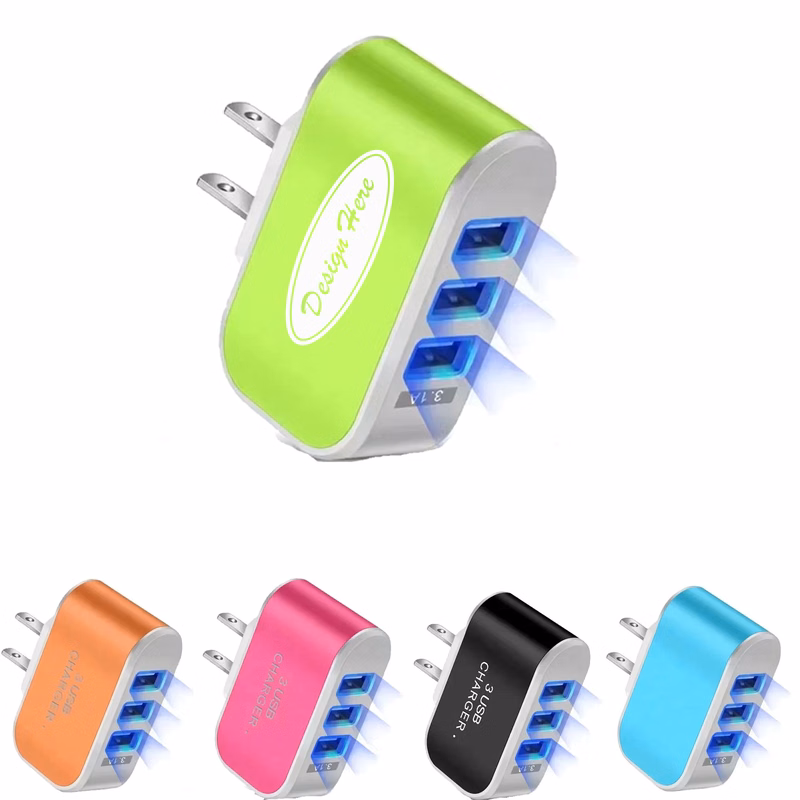 USB Charger for Phones & Tablets - Efficient Compact Design
