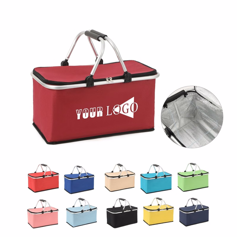 Insulated Folding Picnic Basket