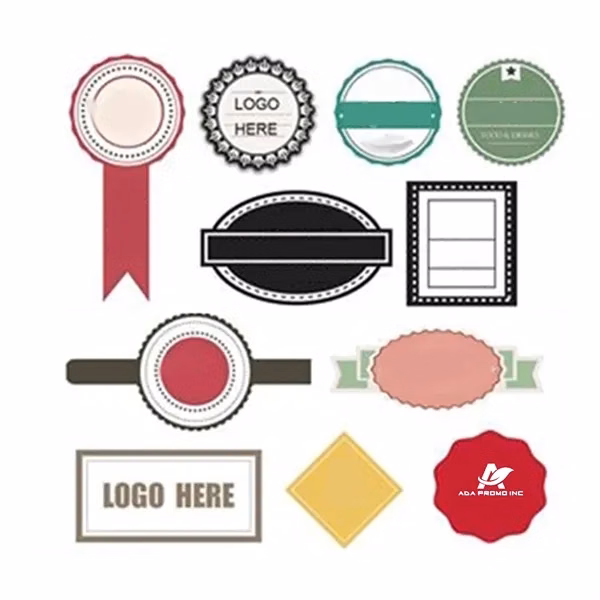 Full Color Custom Shape Removable Vinyl Stickers (3/8"to 4''