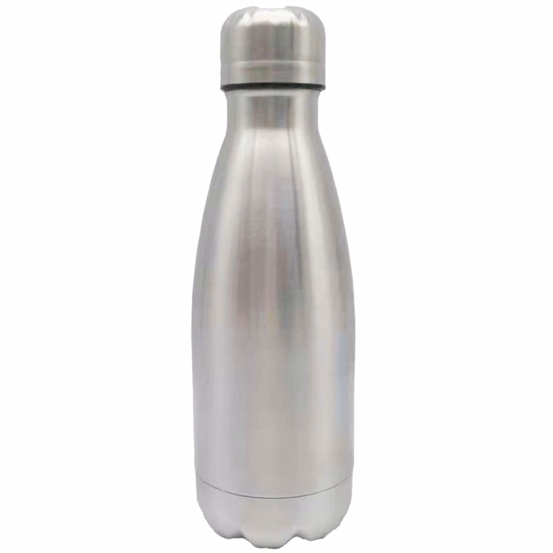 12 oz Stainless Bottle with Stainless Lid