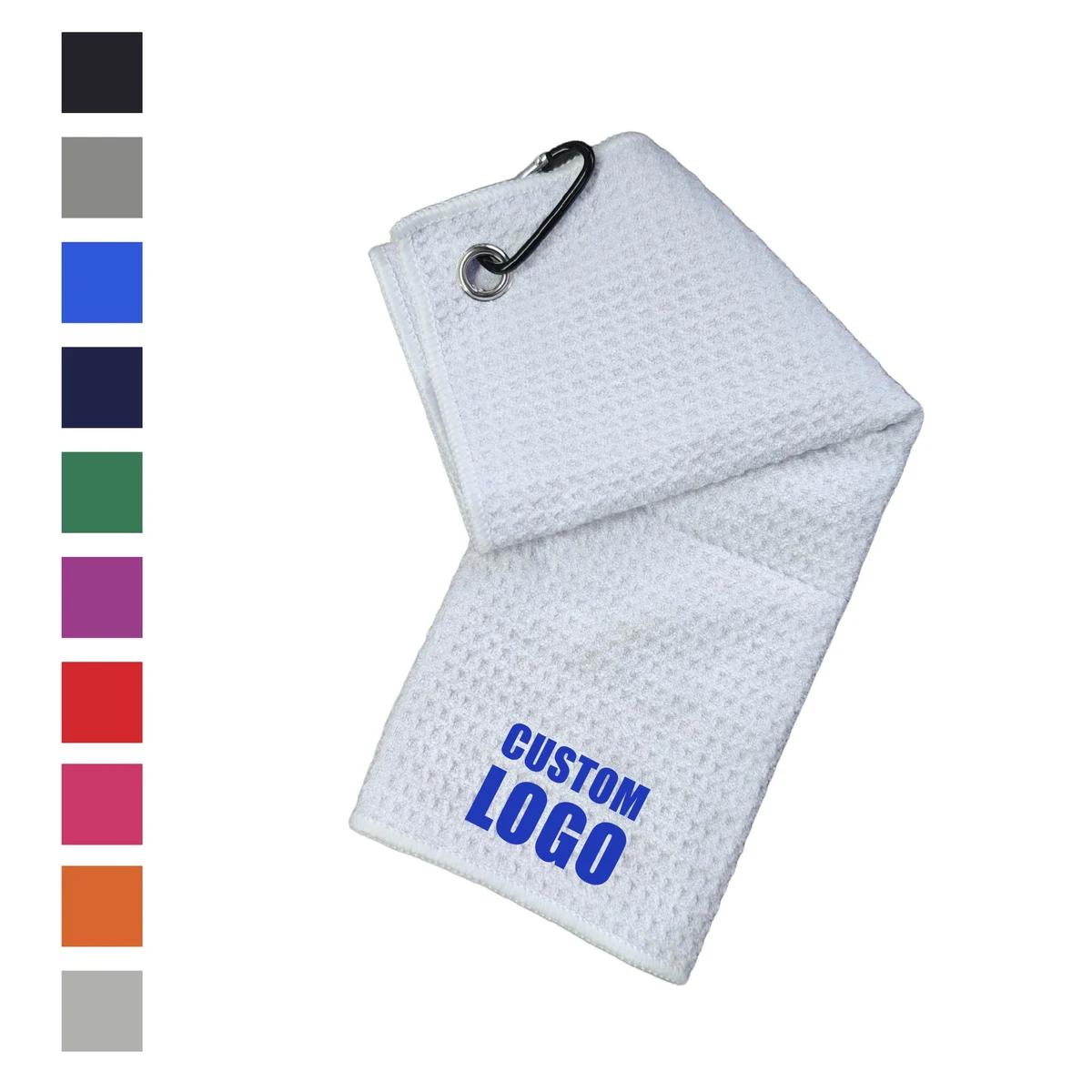 MOQ 10pcs Golf Absorbent Towel with Hook 1