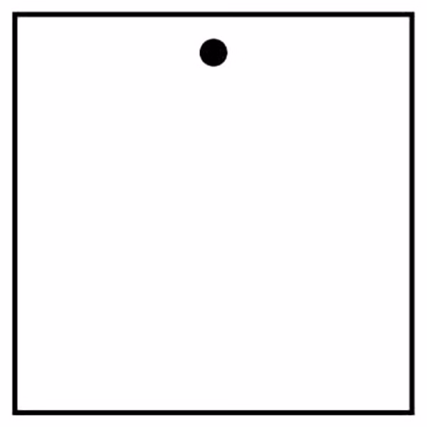 Square 1 Key Tag - Spot Color