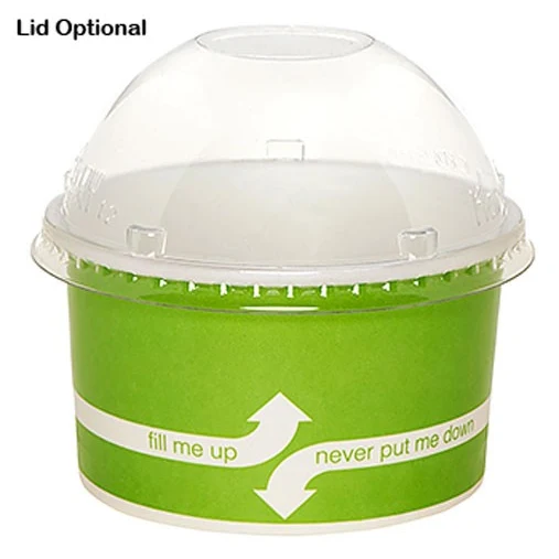 5 oz. Paper Dessert/Food Cup - Flexographic printed 1