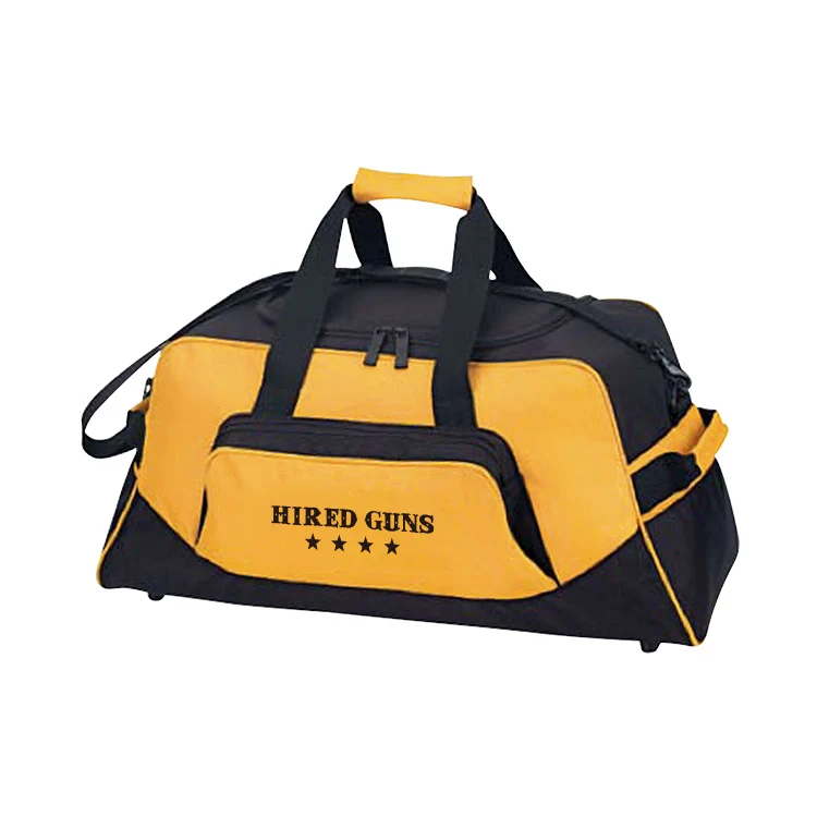 DUO-TONE SPORTS BAG- CLOSE OUT 1