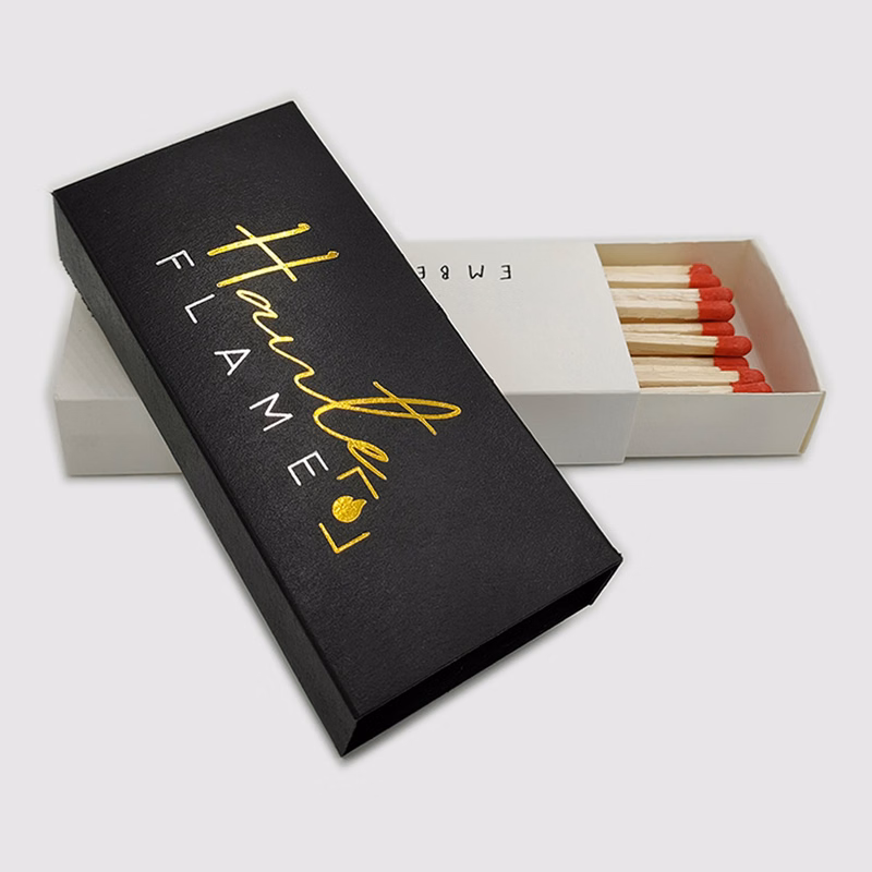 Full-color matchboxes, produced in small quantities