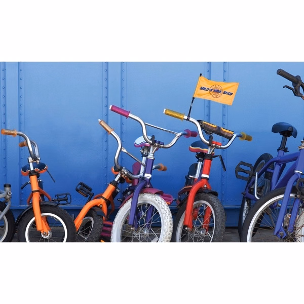 Silkscreen Bike Flags - Poly