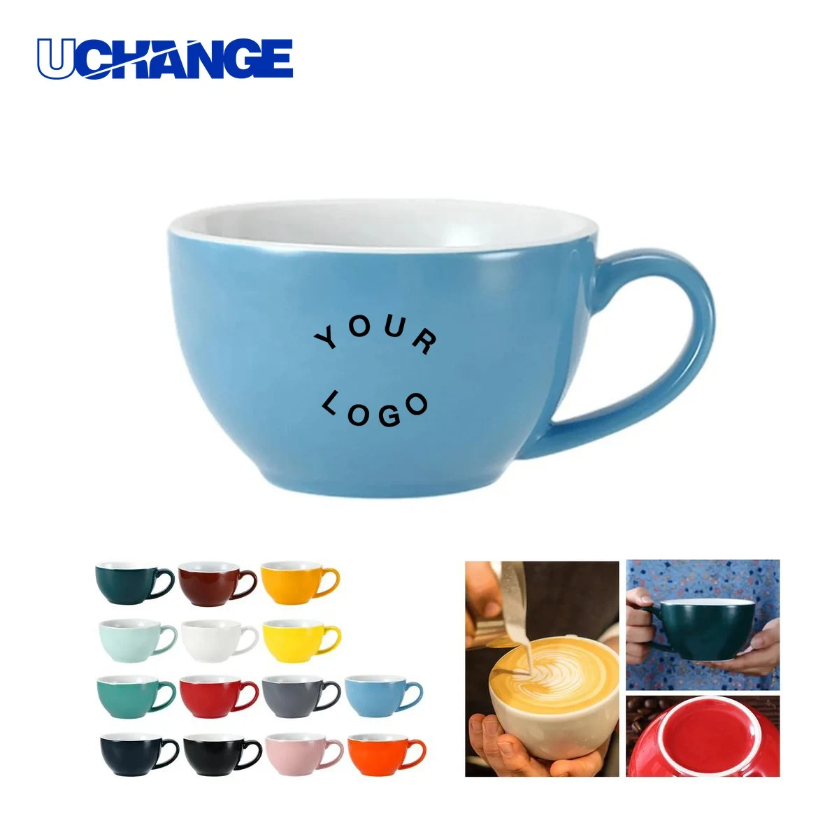 Ceramic Saucer Tableware for Coffee or Cappuccino 1