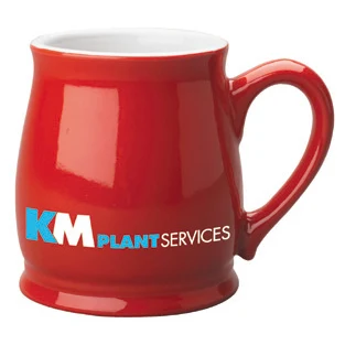 15 oz. Red Spokane Mug 1