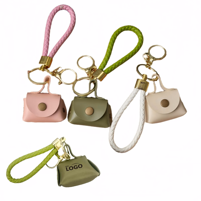 PU Leather Keychain Wallet