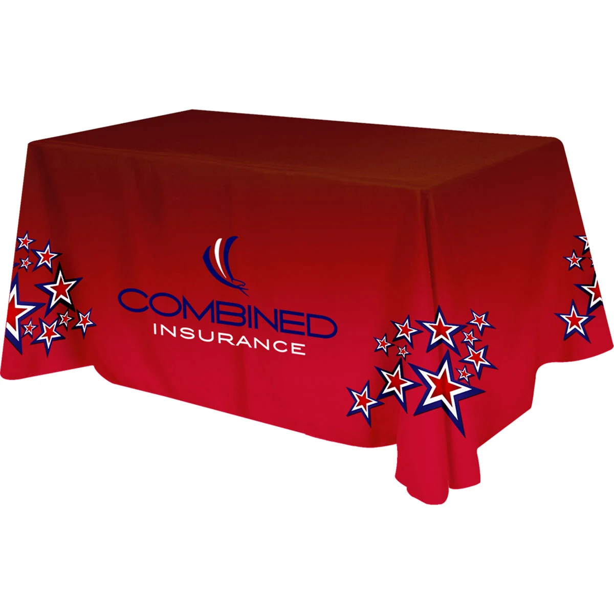 Polyester Digital Direct Print Table Cover 4 sided, 6 foot 1