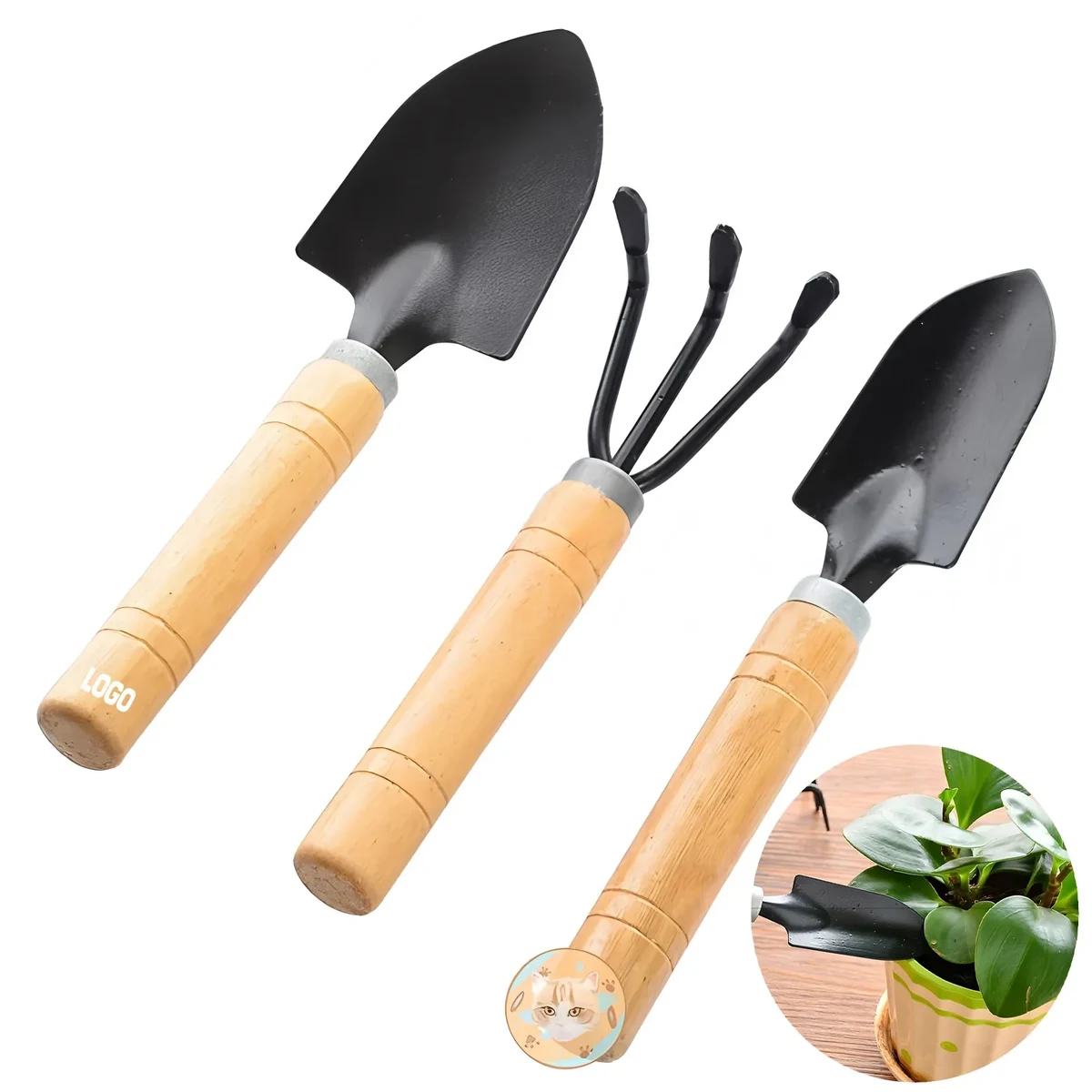 3 Piece Gardening Hand Tool Set 1