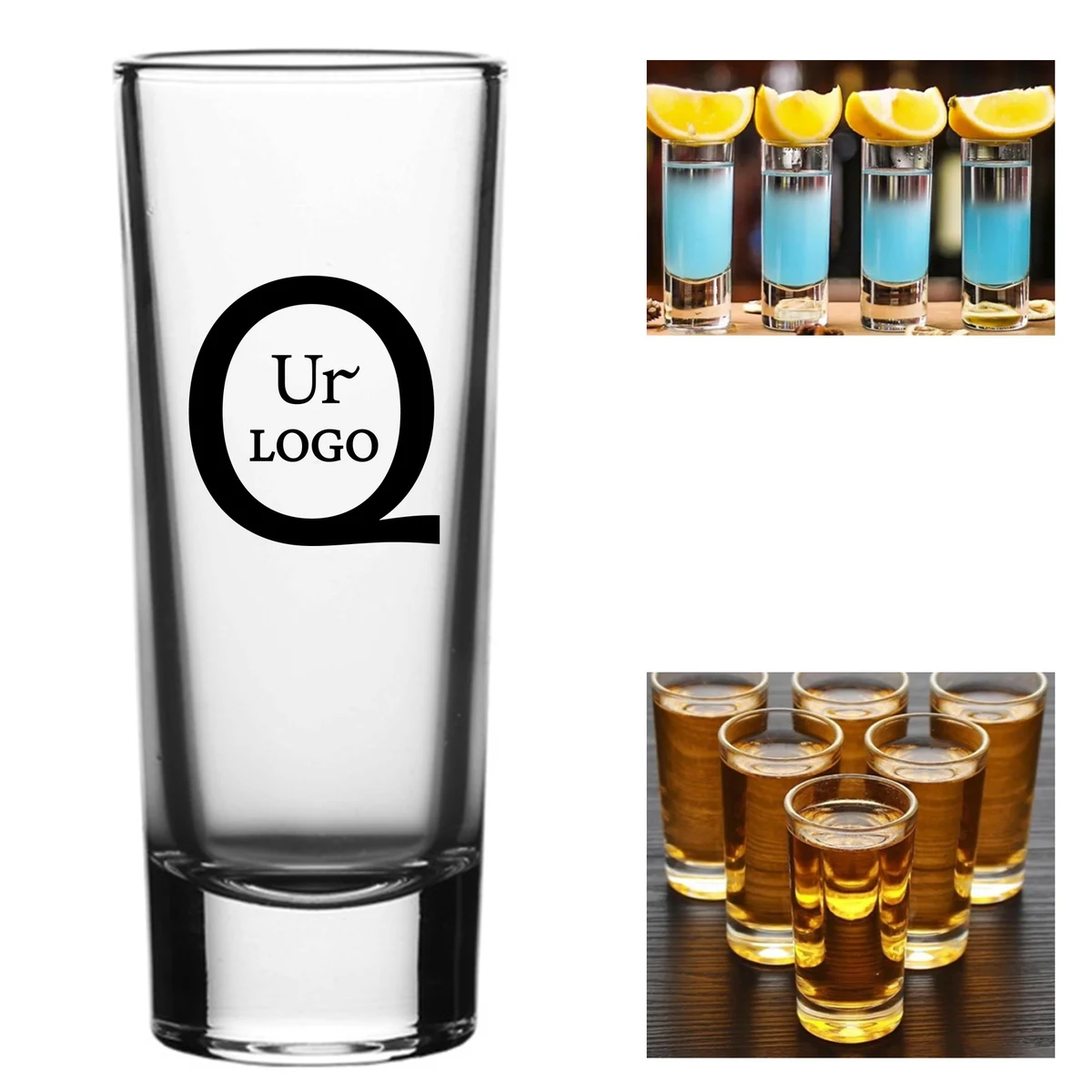 10 Oz Straight Glass Water Cup 1