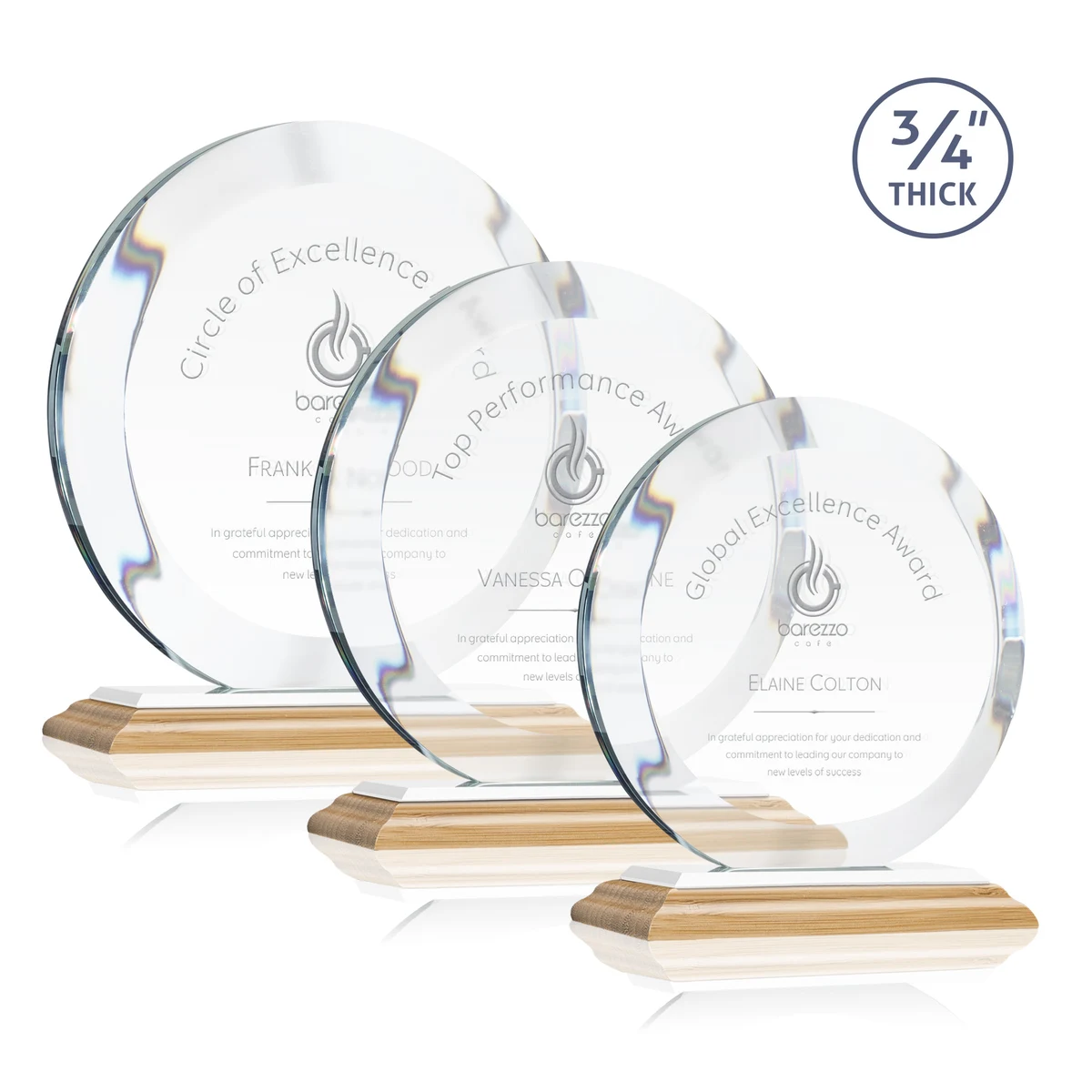 Gibralter Award - Bamboo/White 1