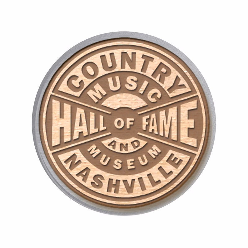 USA Made Commemorative Keepsake Challenge Coin | Wood Insert (Large 1.75" Round)
