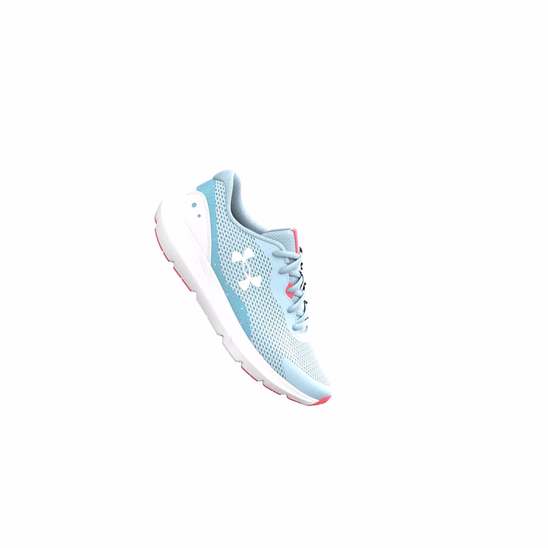 Girls' Grade School UA Surge 3 Printed Running Shoes