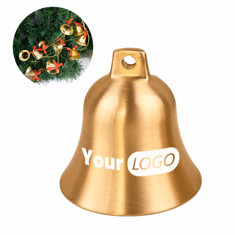 Festive Brass Bell Decoration