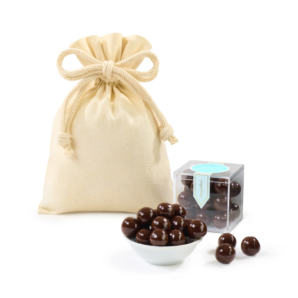 Sugarfina Sea Salt Caramels Candy Cube® Gift Bag 1