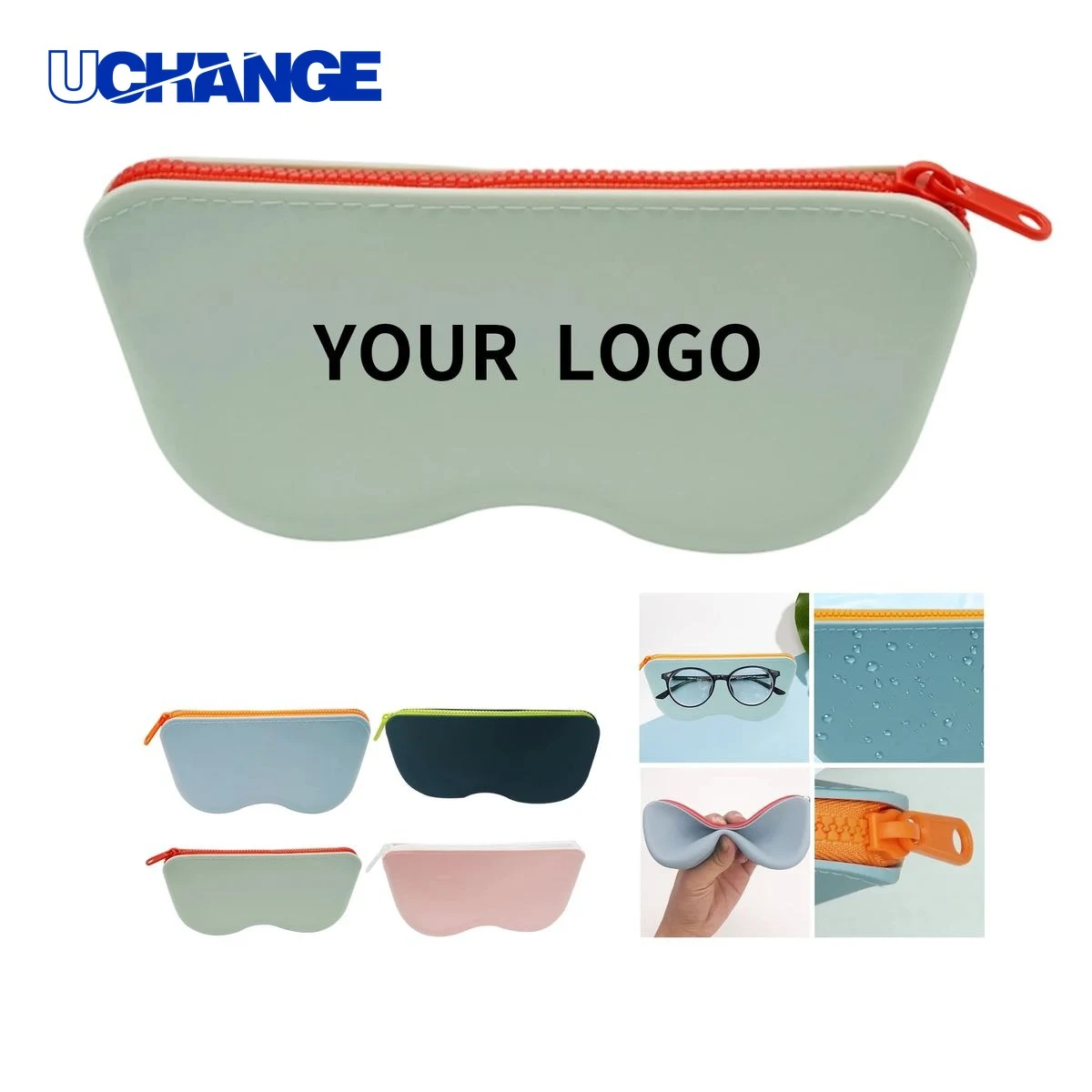 Silicone Eyeglass Case Organizer for Protection 1