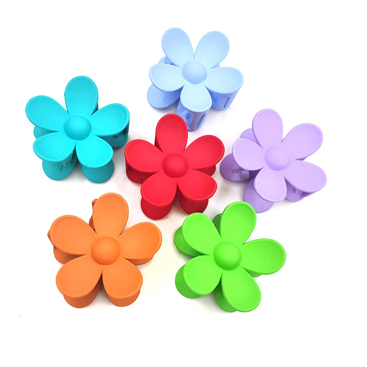 Large Flower Hair Clips 1