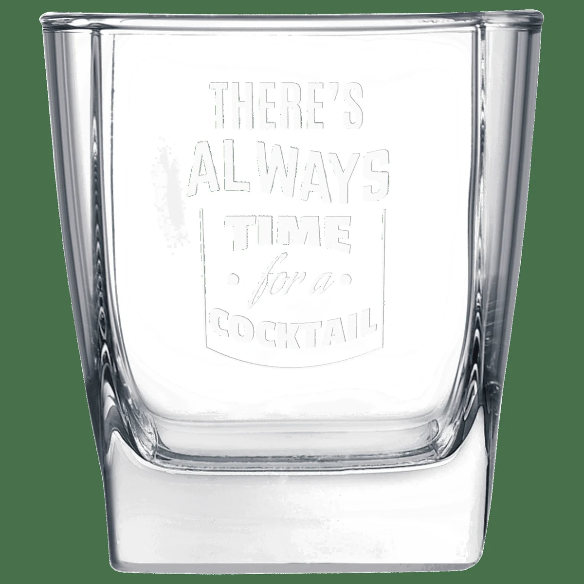 10 1/2 oz. Square on the Rocks Glass 1