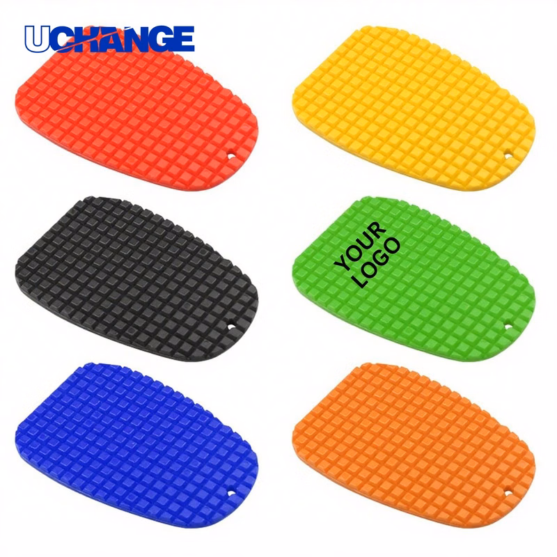 Plastic Kickstand Support Pad 2.4" x 3.3" x 0.2" for Outdoor Use