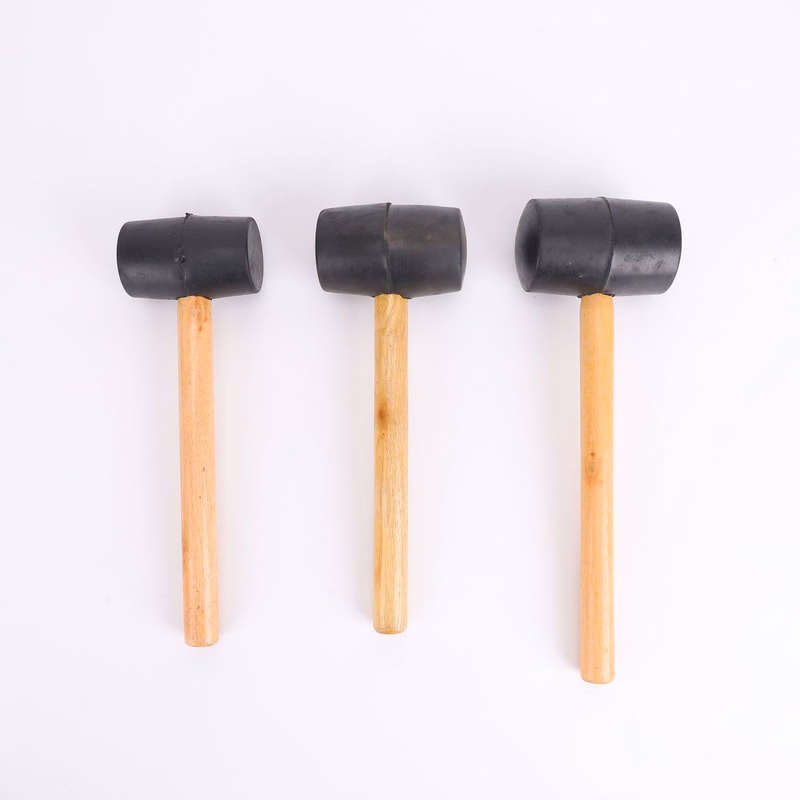 24 oz Classic Rubber Mallet w/ Ergonomic Hardwood Handle