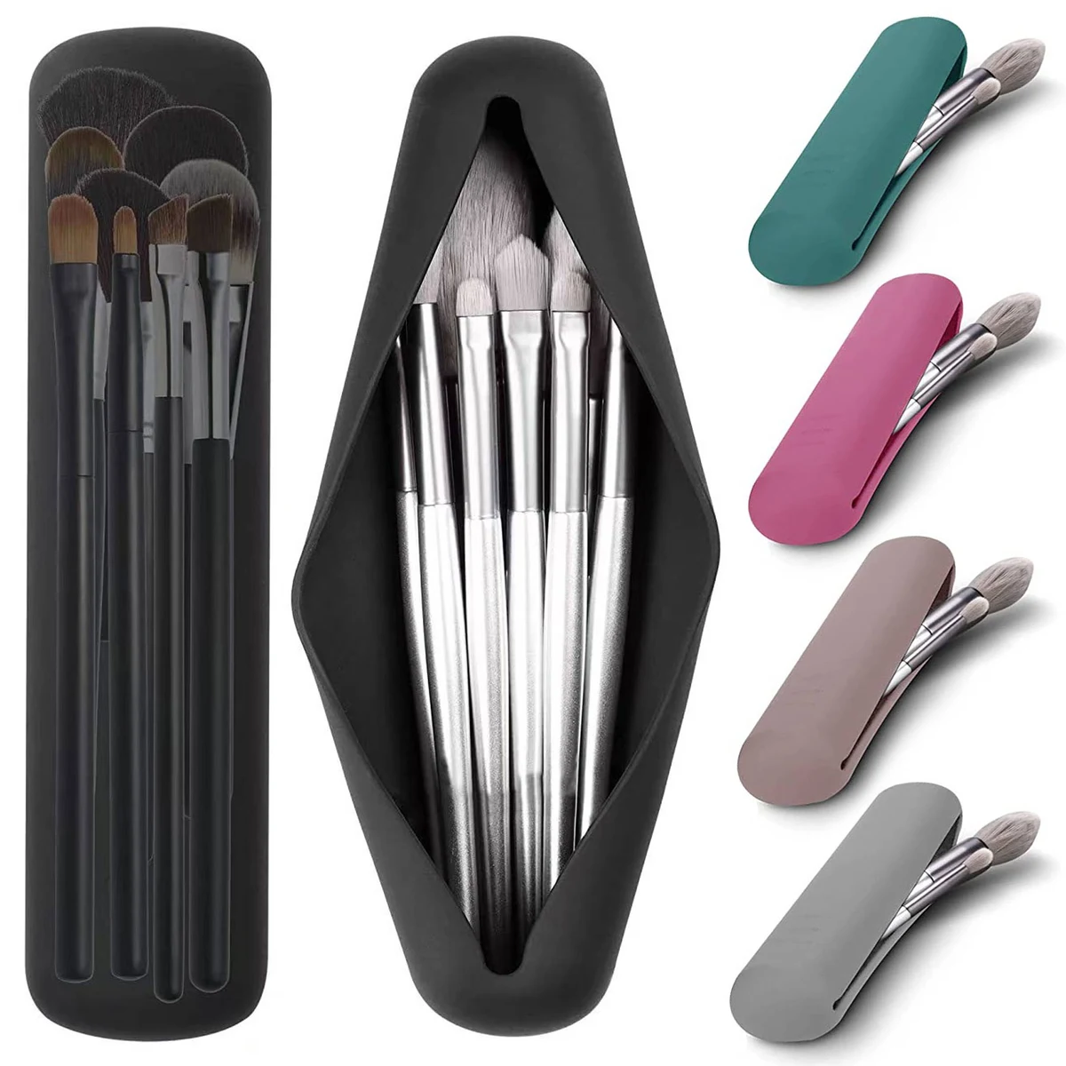 Silicon Makeup Brush Travel Case 1