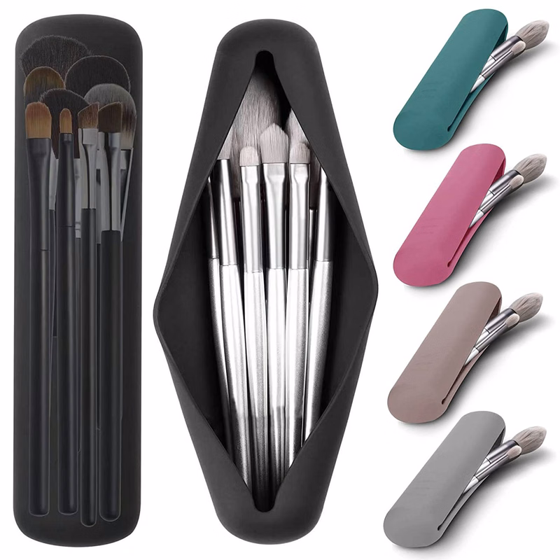 Silicon Makeup Brush Travel Case