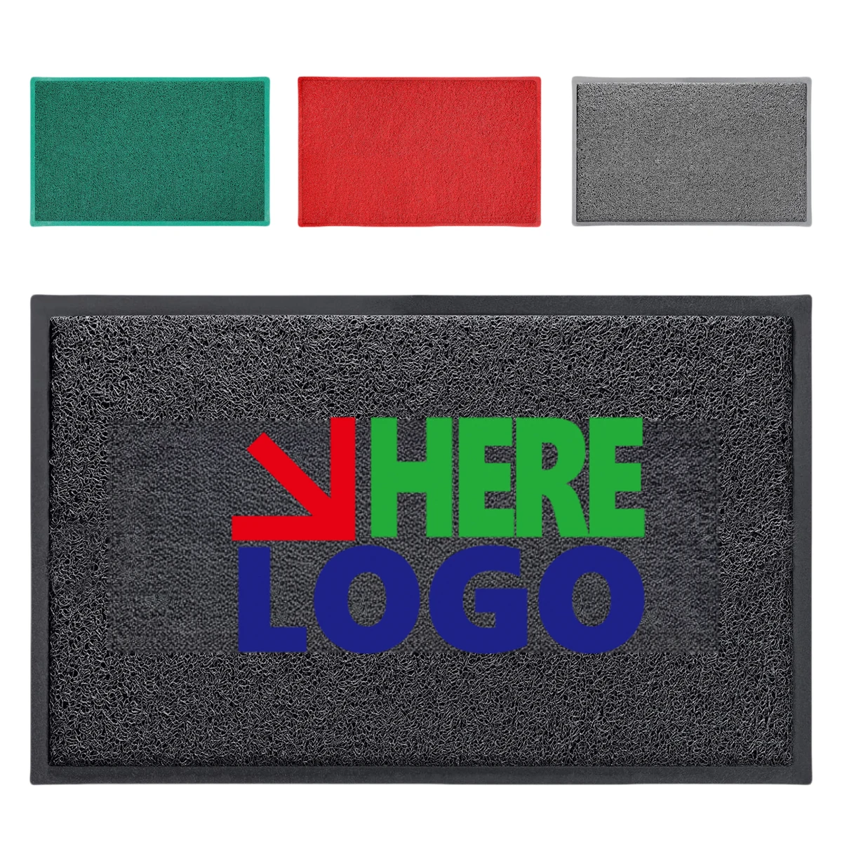 Pvc Car Floor Mat Non Slip Doormat MOQ1 1