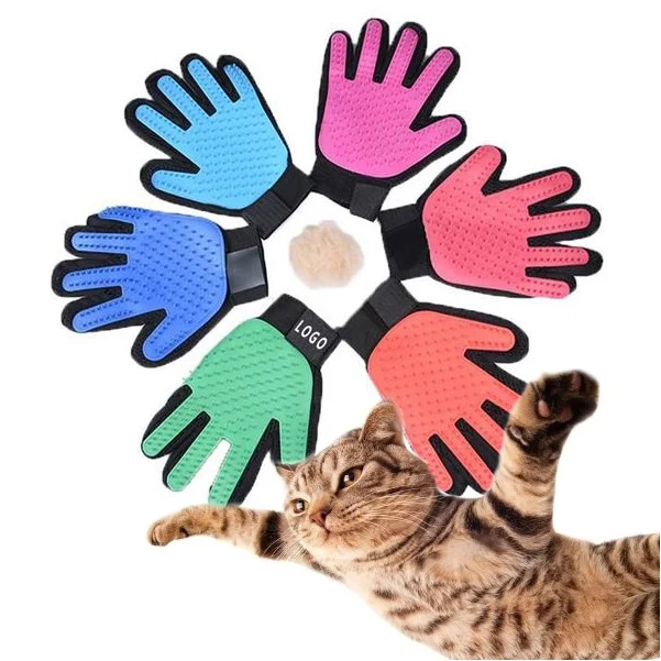 Soft Pet Grooming Glove 1