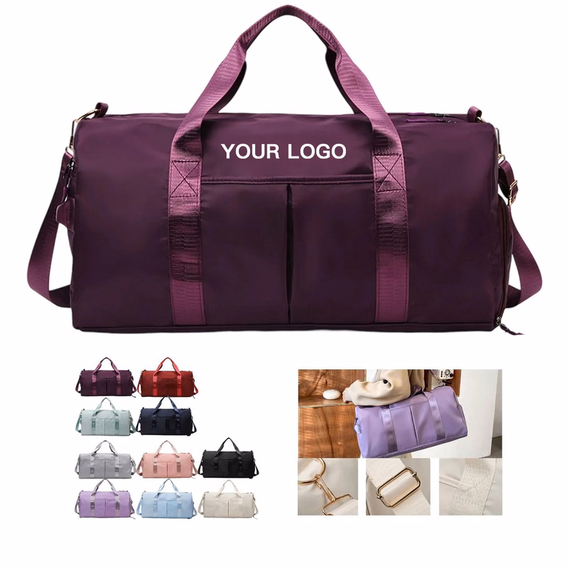 Waterproof Gym Bag with Travel Compartments
