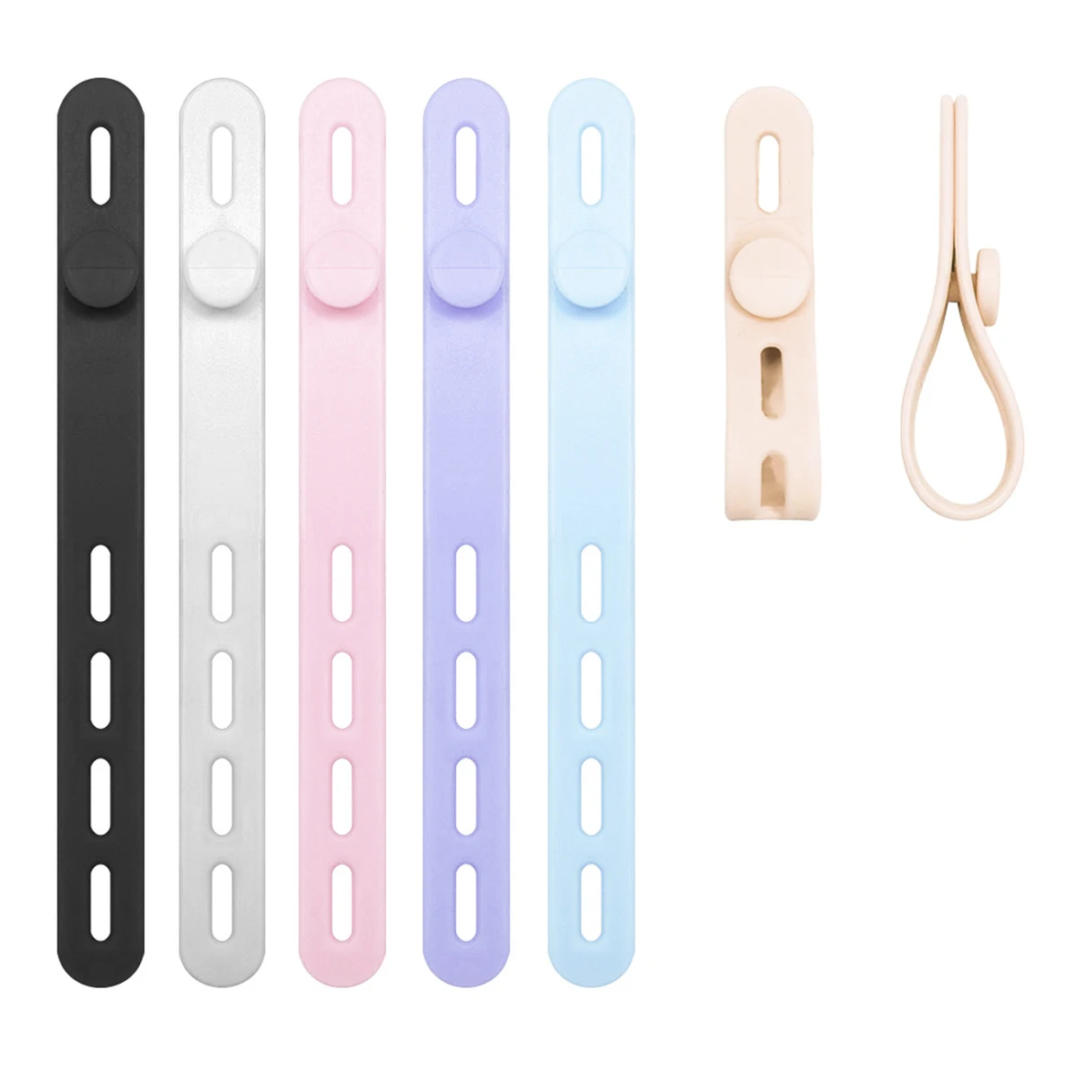 Custom Silicone Data Line Cable Organizer 1