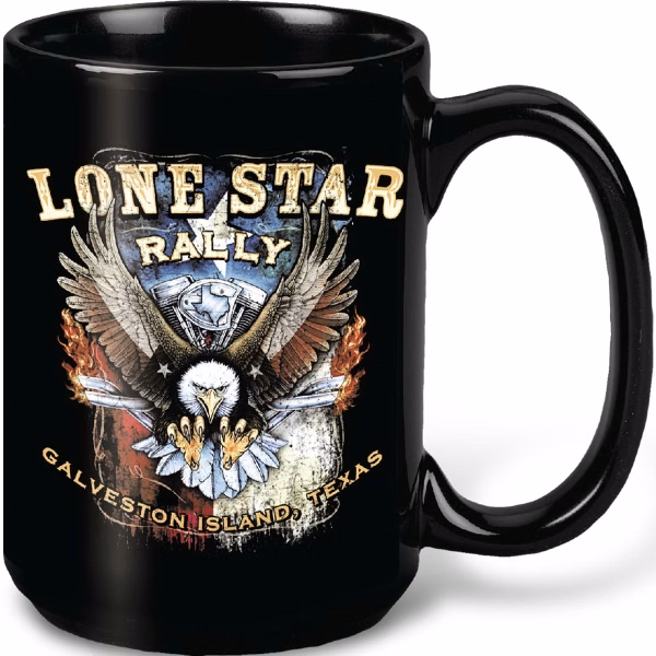 15 Oz. Solid Black Mighty Mug