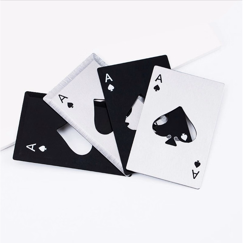 Poker Card Bottle Opener