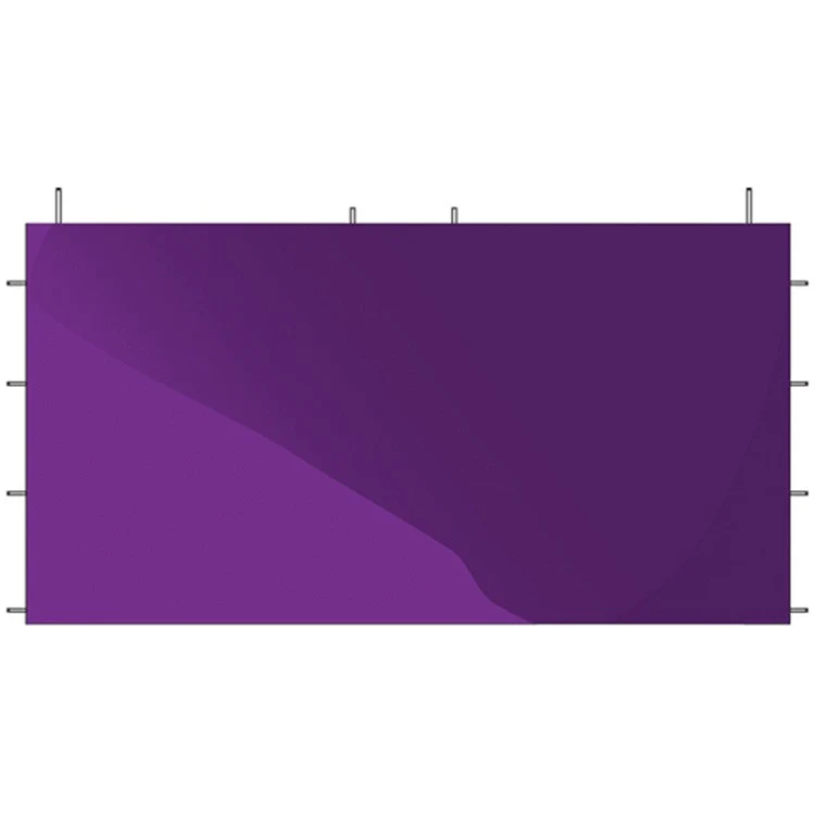 15 foot plain purple side panel 1