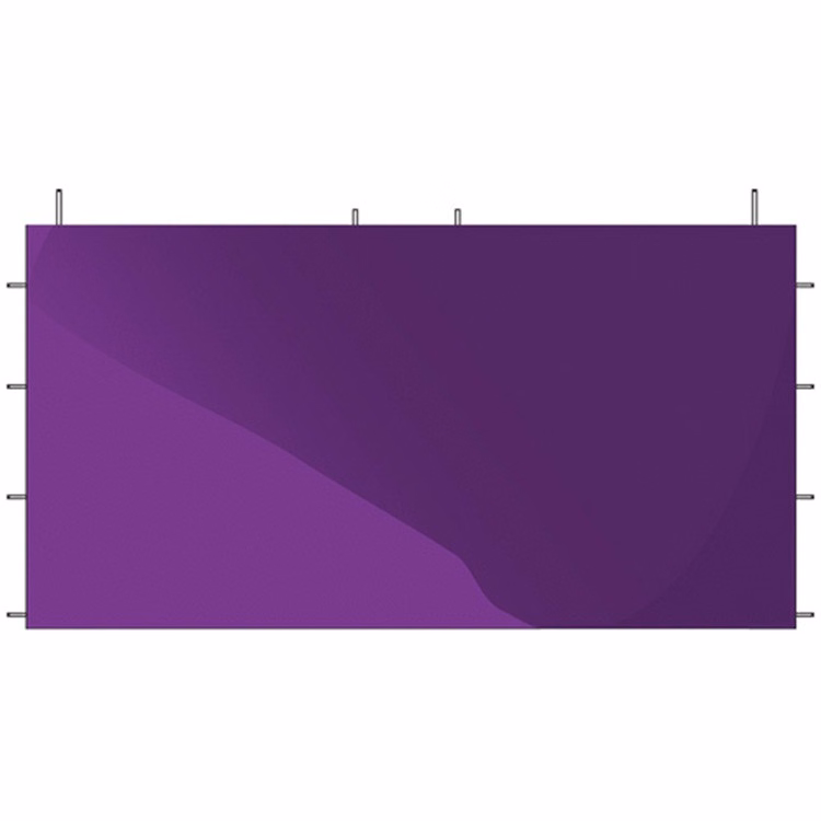15 foot plain purple side panel