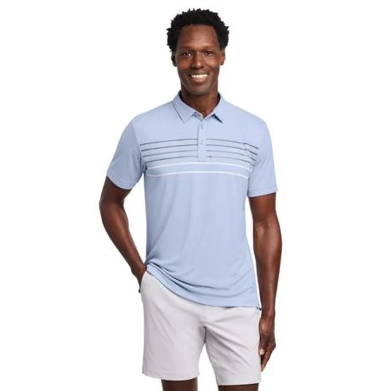 TravisMathew Coto Performance Chest Stripe Polo 1